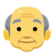 Old Man emoji on Facebook